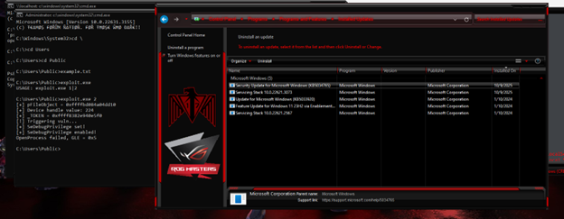 CVE-2024-21338 Vulnerability Analysis - تحلیل آسیب پذیری-